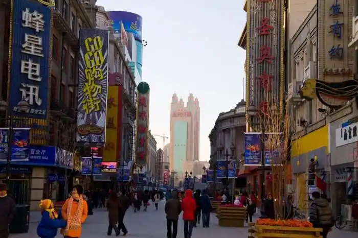 不一样的风景, 不一样的文化, 天津滨江道步行街