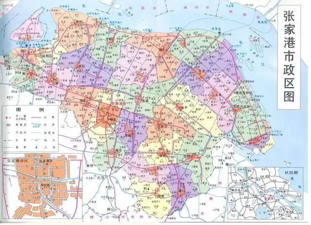 张家港市历史及行政区划沿革