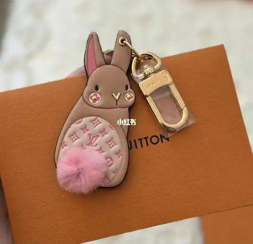 lv小兔子钥匙扣无滤镜实拍
