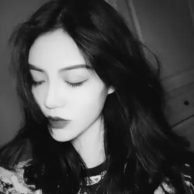 黑白女生头像高冷气质高清高冷有气质的女生黑白头像图片