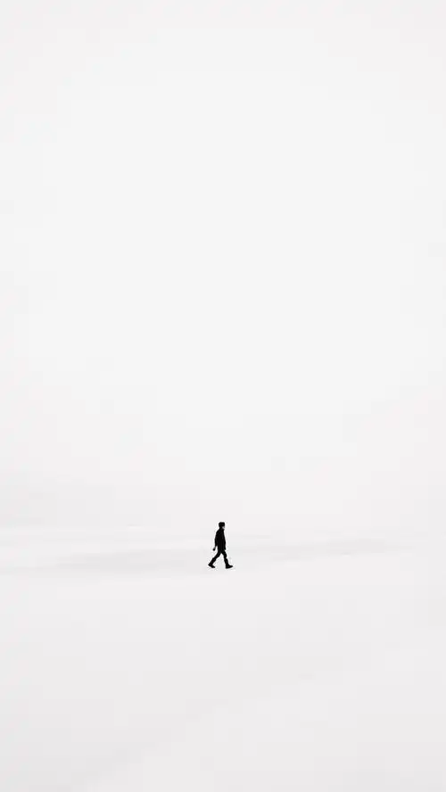 壁纸 背景 黑白 孤独