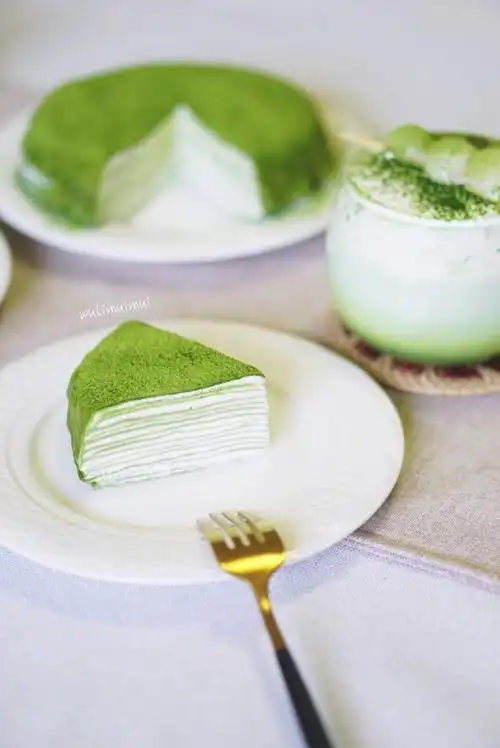 wulimuimui做的抹茶千层蛋糕