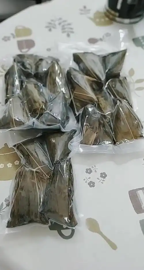 端午节#真空包装的粽子,准备快递寄出去