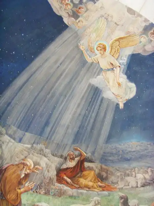 以色列教堂的壁画 - 退思补过