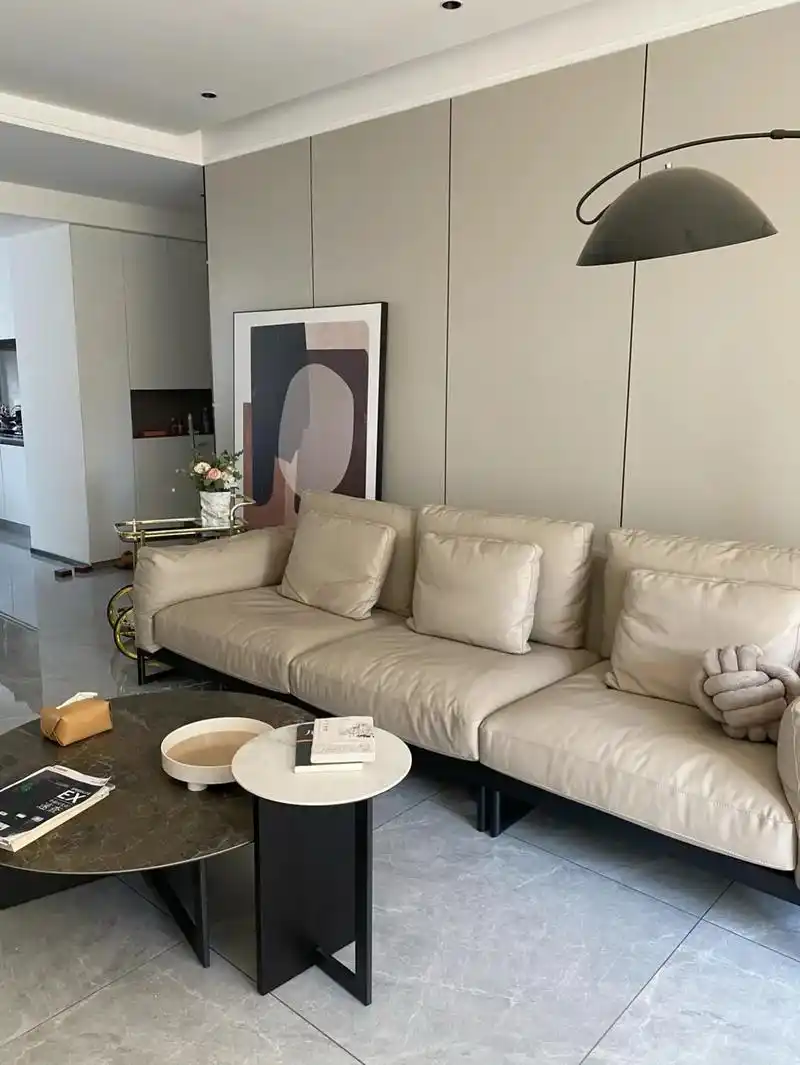 沙发背景墙合集78 乳胶漆 木饰面 石膏线 墙板7715 不同风格