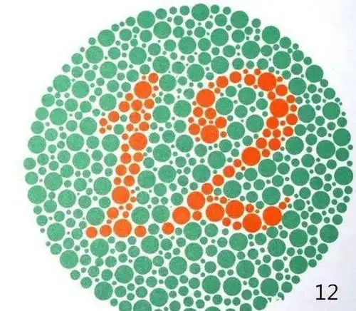 考驾照色盲测试图:若能看出来3张,那你视力体检就能合格