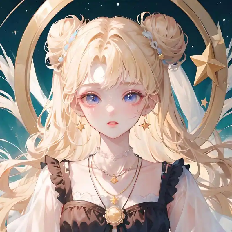 动漫女头|金发|美少女战士 日落跌进昭昭星野,人间忽晚,山河已秋