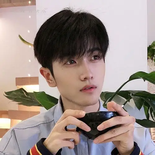 蓬松帅气_男生假发短发韩版帅气正太伪娘中分刘海逼真自然蓬松学生齐