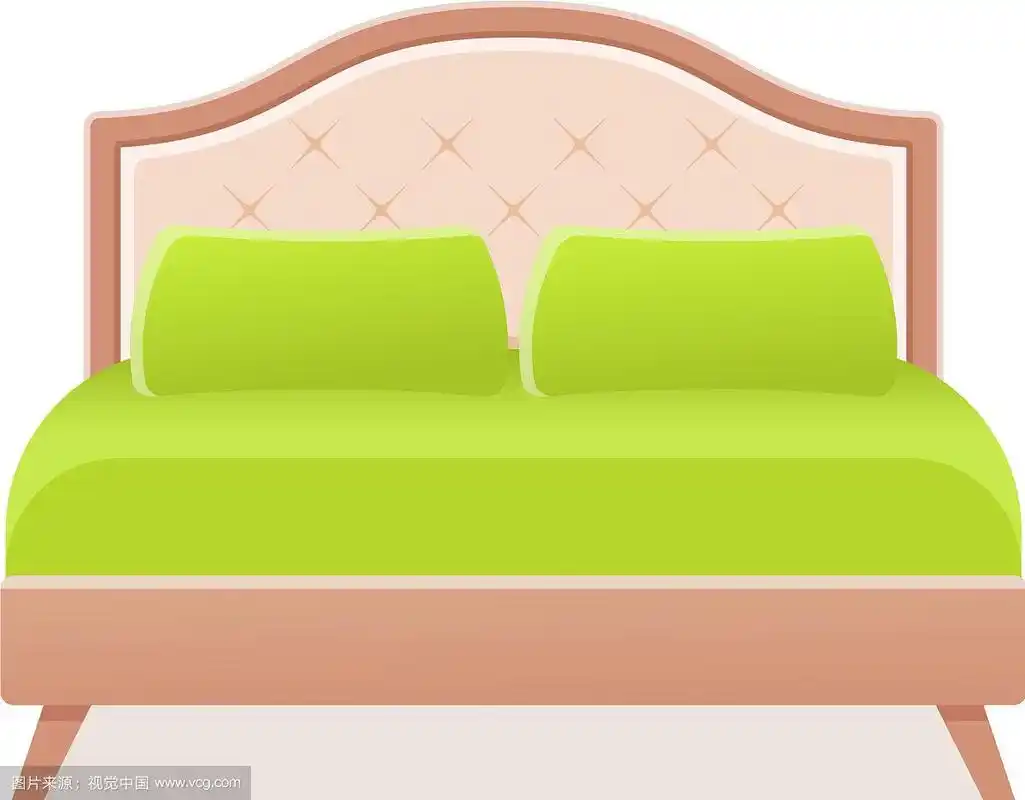 床图标在平面设计卡通