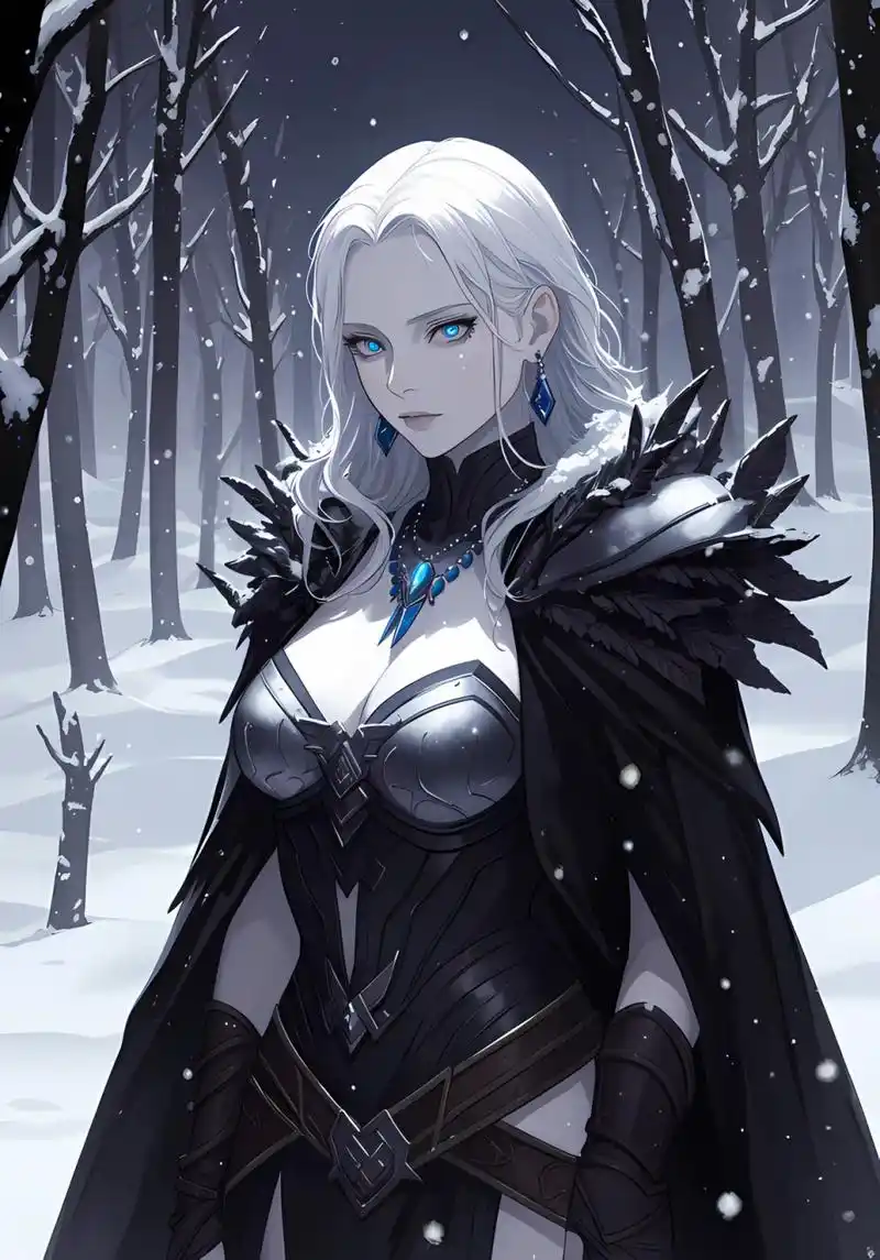 动漫壁纸# 冥界女王～海拉:海拉是北欧神话中的死亡女神,冥界赫尔