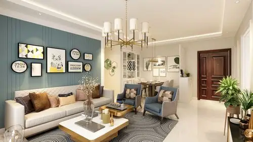 威海世昌名都装修设计案例_0㎡现代简约装修效果图-齐装网