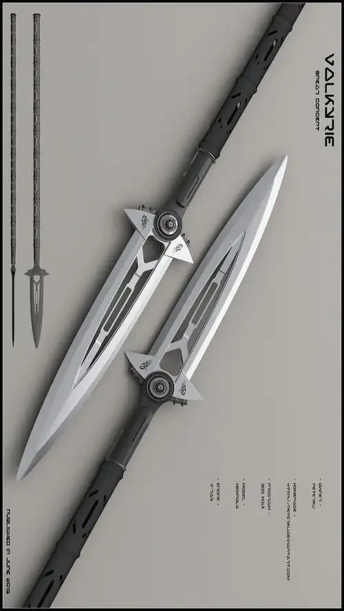 冷兵器刀剑匕首武器概念设计