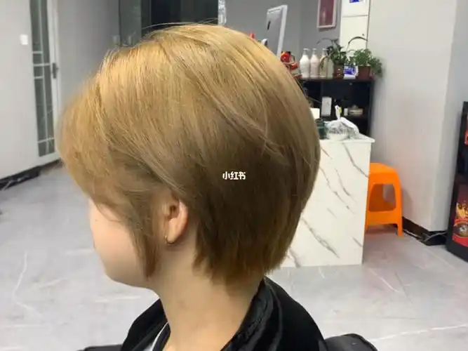 挂耳短发77高级质感奶茶棕色