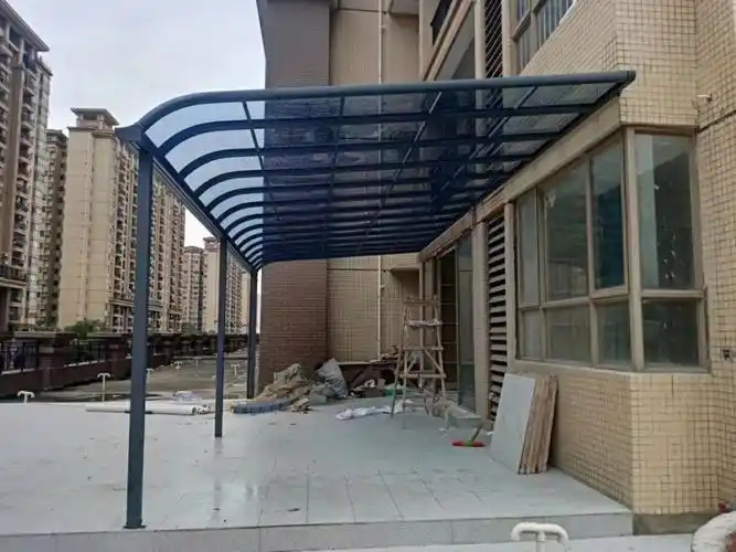 和一流的售后#装修  #农村自建房  #别墅装修  #遮阳棚  #铝合金雨棚