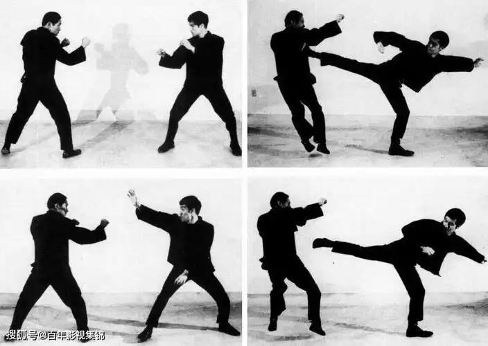 李小龙示范截拳道