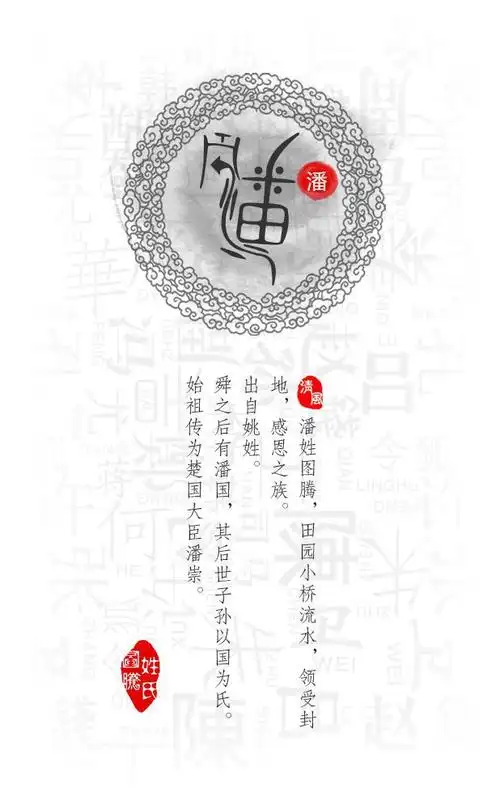 公众号 | 廉廉look(id:lianlian-look)将陆续推出中国百家姓姓氏图腾