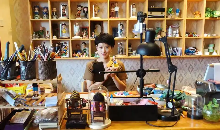 王芝直播带货现场