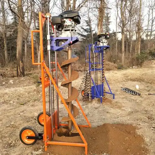 路灯杆挖坑机60公分方孔必备