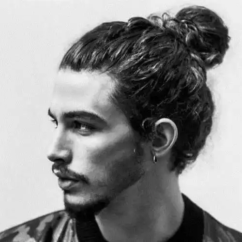 男生留个丸子头,简直帅呆了!