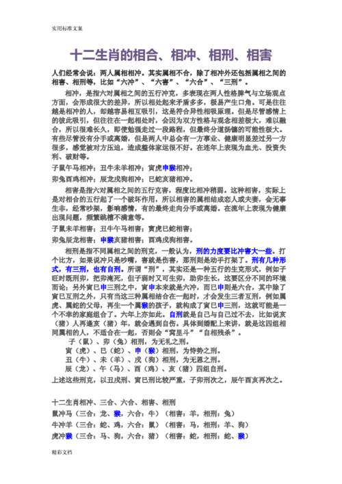 属相相冲和相刑哪个严重