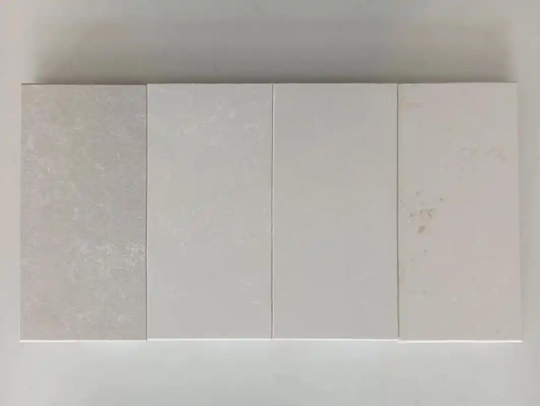 厨房石英石台面样块及成品展示