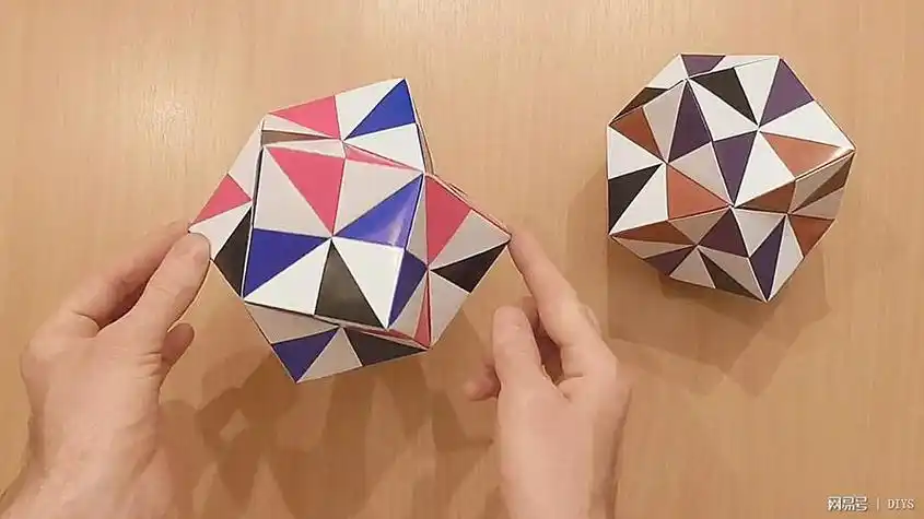 组合纸球折纸图解教程菱角纸球花折纸图解教程折纸教程立体多角组合