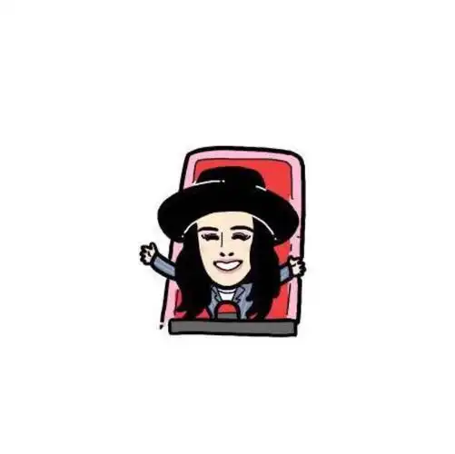 卡通小头像情侣闺蜜中国好声音导师那英