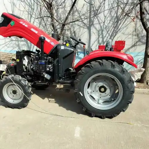 704农用耕地机低油耗四驱拖拉机大后桥锡柴动力70马力