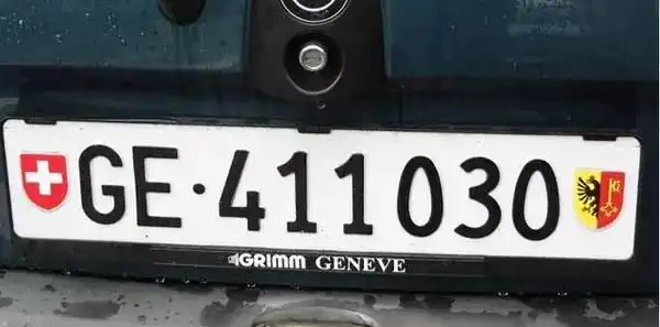 比利时车牌美国车牌,每个州都不太一样俄罗斯车牌瑞士车牌巴西车牌