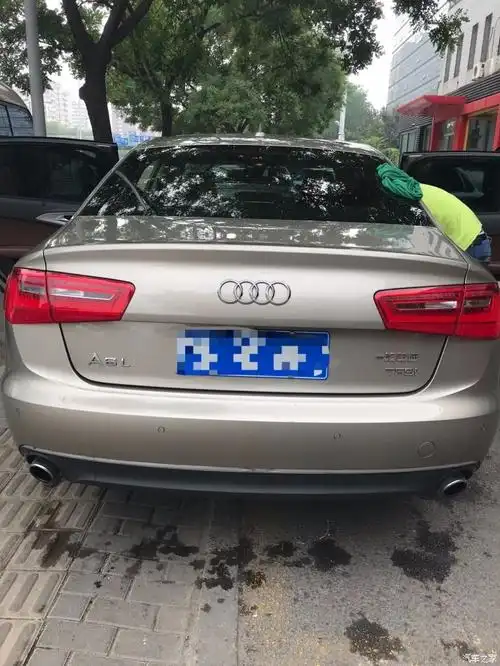 北京极品品质香槟金色奥迪a6l忍痛出诚意来贩子勿扰