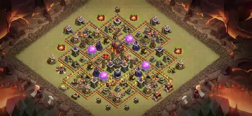 10本部落战十本阵阵型链接,10本部落战十本阵coc阵型10本部落战十本阵