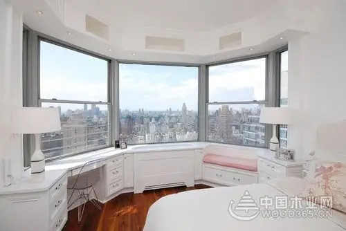 美观实用12款美式弧形个性飘窗设计效果图