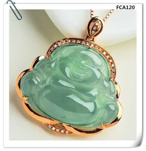 翡翠佛公镶嵌款式集