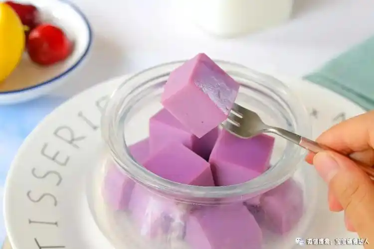 紫薯小布丁宝宝辅食食谱