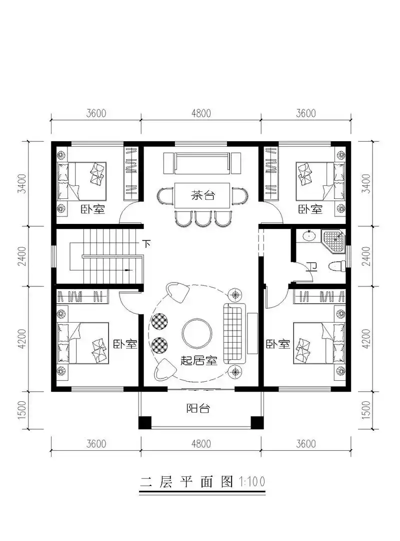 12米x10米 两层自建房
