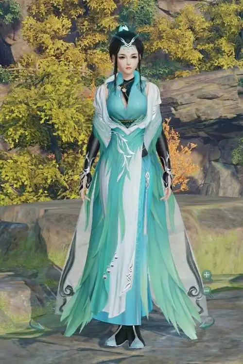 剑三 琴娘校服 瑟弦青辞·驰冥套