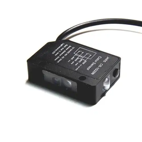 cr1g20n灰度色标传感器颜色识别区分光电纠偏电眼传感器