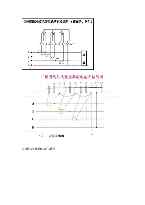 各类三相四线电表接线图doc3页
