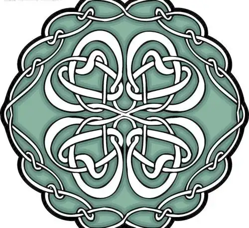 2008欧式古典矢量花纹eps ai图片