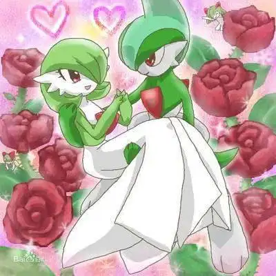 第二对:沙奈朵and艾路雷朵它们两个都是超能力系跟岩系神奇宝贝,虽然