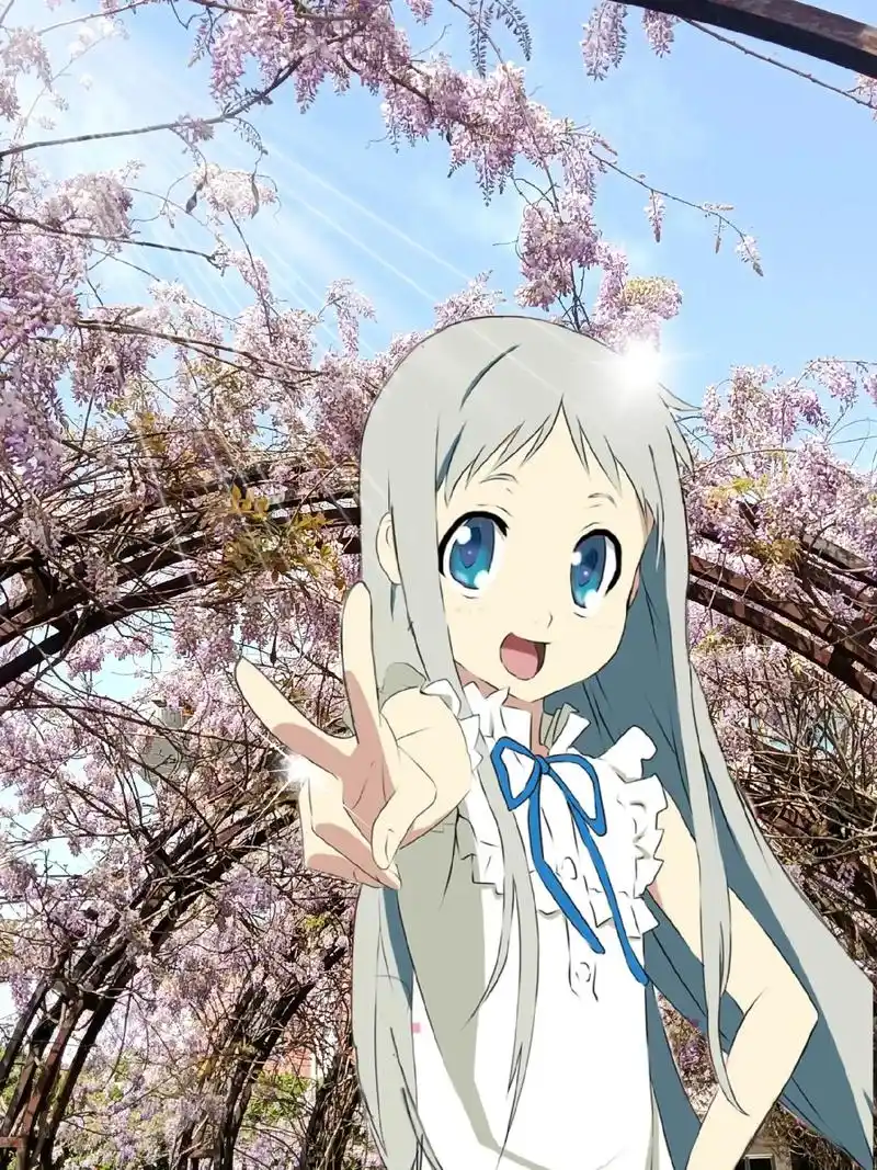 找到你了,面码 #破次元壁 #芽衣子 #面码 #未闻花名 - 抖音