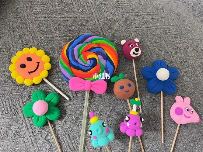 粘土棒棒糖