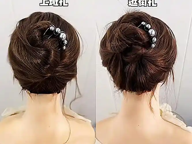 夏天出门上班逛街发型这样扎 清爽不悟脖子