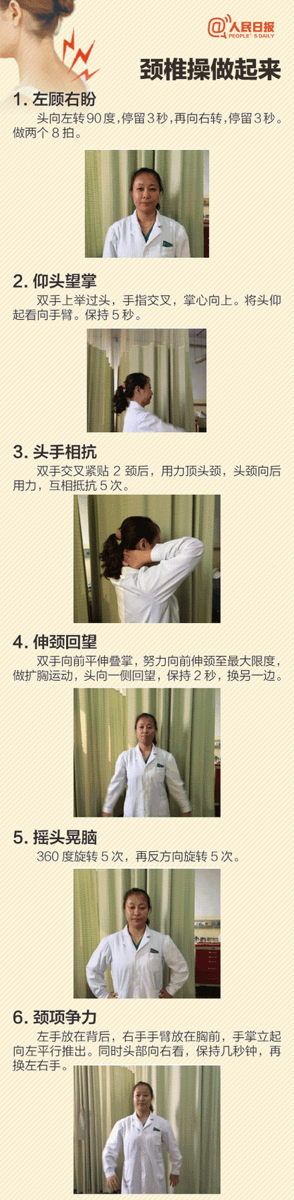 关于颈椎病,你该知道的那些事!