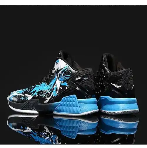 精选篮球鞋毒液战靴篮球鞋男高帮透气鞋子防滑耐磨学生儿童运动鞋男鞋