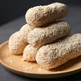 钞聚友食品旗舰店天猫450g雪枣糕点小吃零食湖南常德糯米粉麻枣芝麻