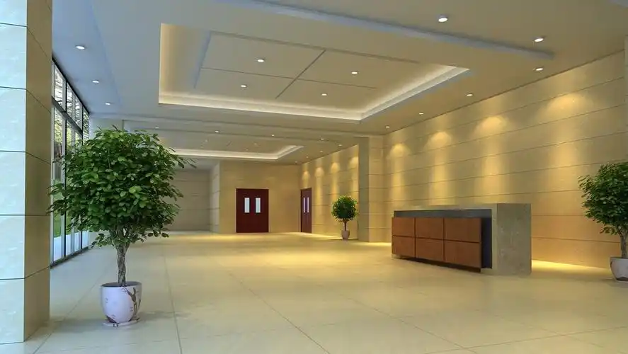 写字楼大堂装修效果图
