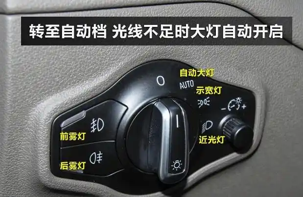 奥迪q5大灯开关图解,奥迪q5大灯怎么打_海南房产网_推广