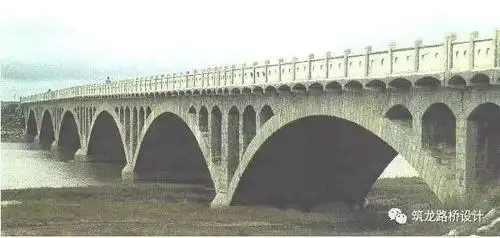 或许这是最全的空腹式石拱桥施工设计图纸,值得收藏