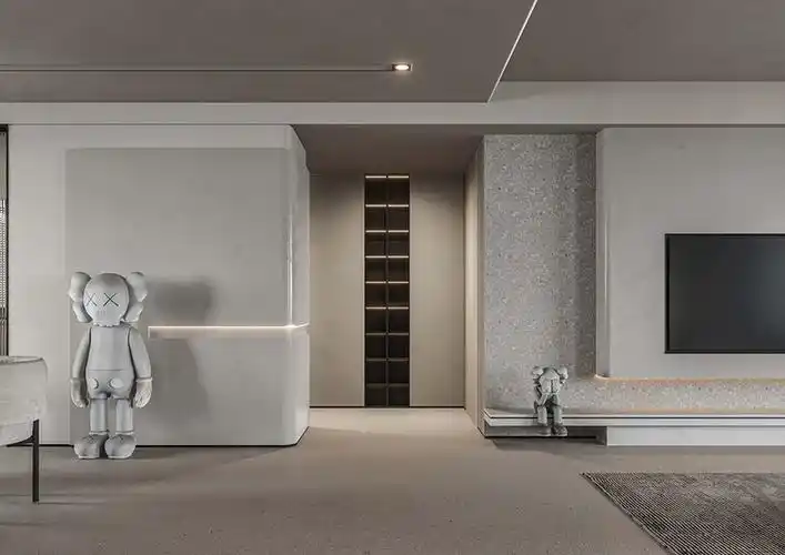 高新容园 229㎡ 姹寂微水泥—别墅大宅装修设计|东易日盛装饰